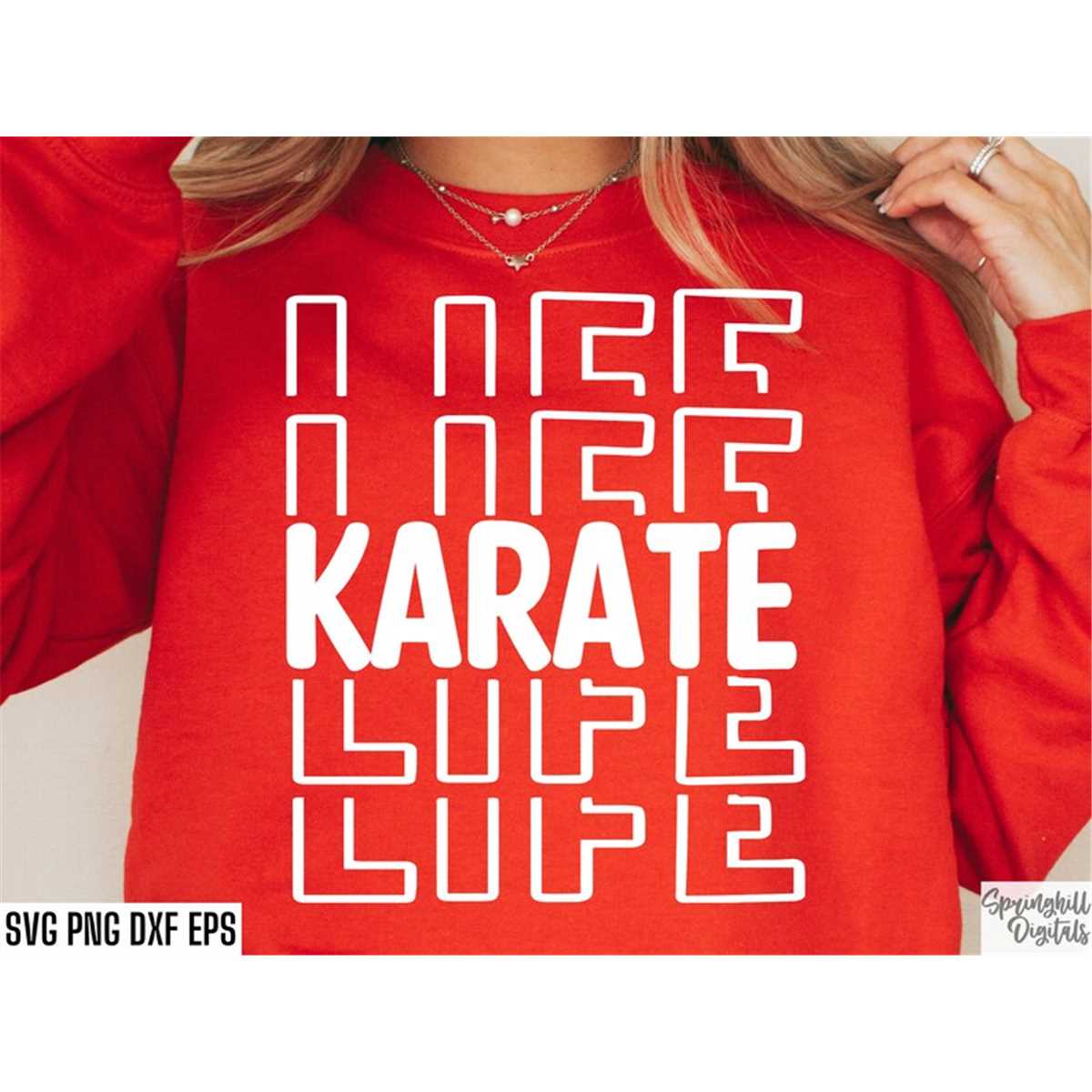 Karate Life Svg Karate Mom Pngs Martial Arts Cut Files Inspire