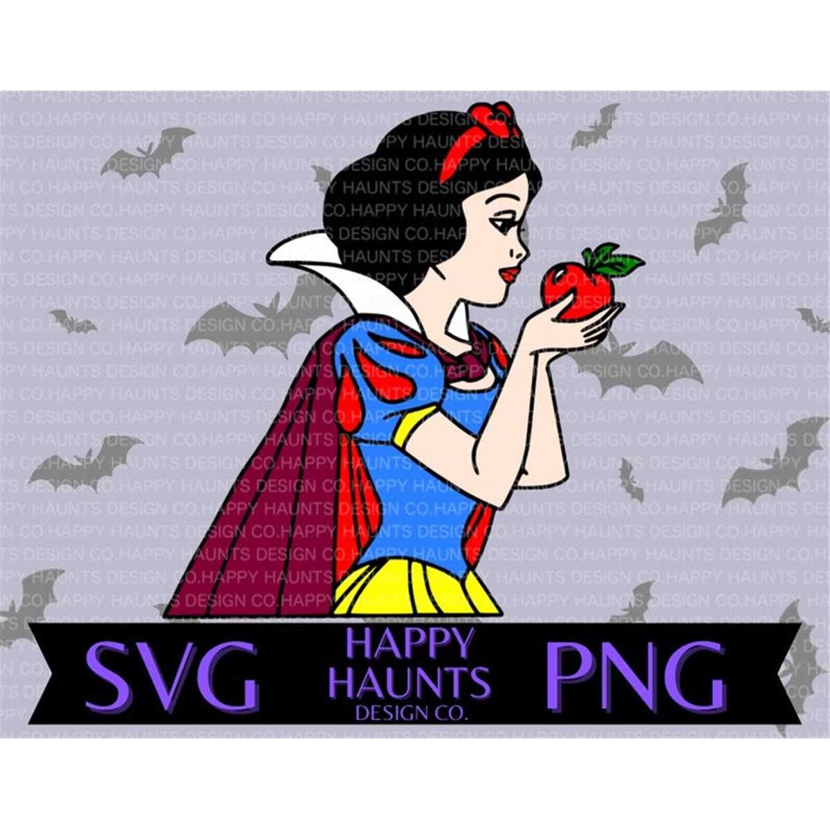 Easy Cut File Snow White SVG, easy cut file for Cricut, Layered by colour | Inspire ...