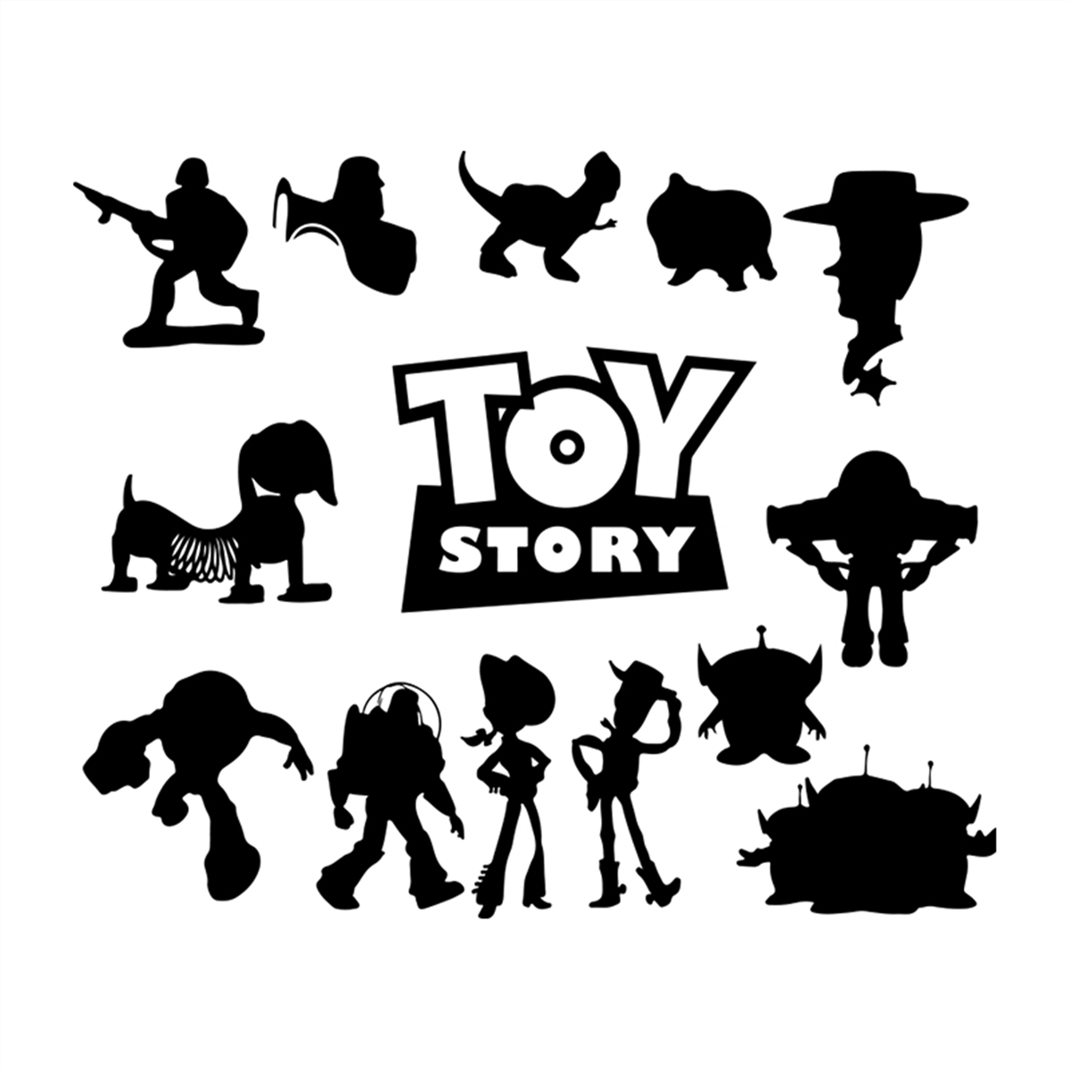 Toy Story Animation Svg, Cartoon Character Toy Story Svg, Di Inspire