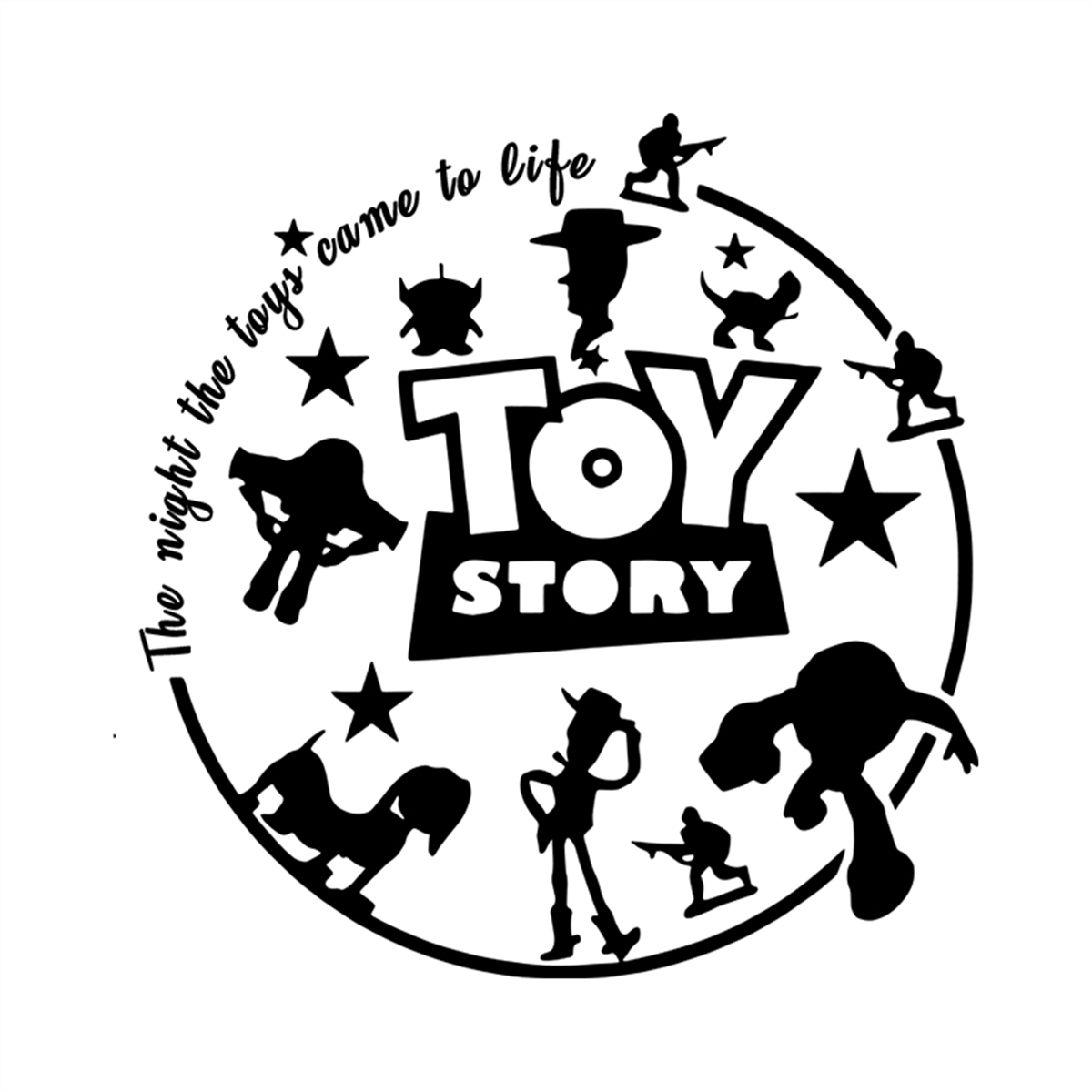 ■スタンプアートギャラリー　TOY STORY □スタンプアートギャラリー TOY STORY