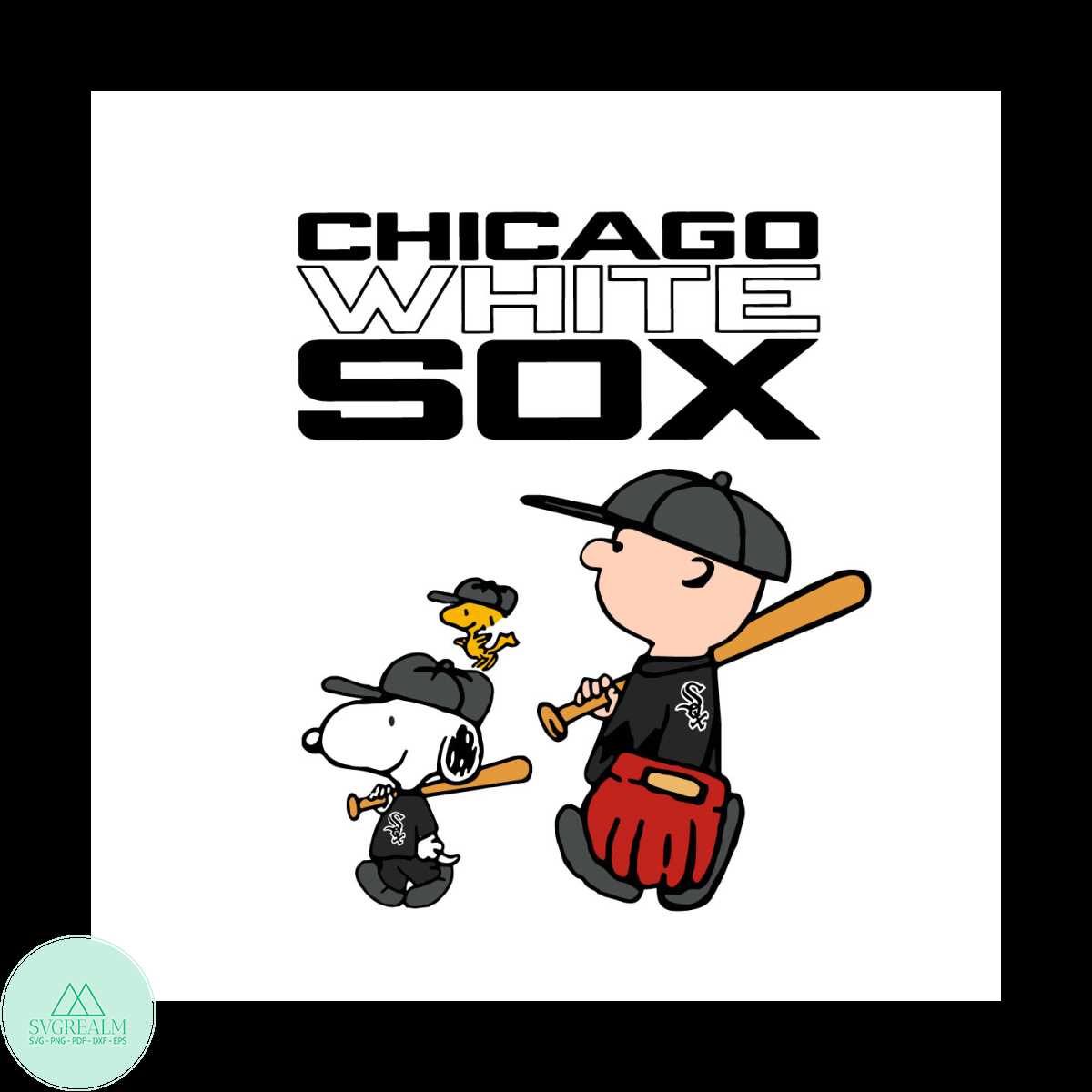 Chicago White Sox Shirt Svg Snoopy And Charlie Brown White S | Inspire ...