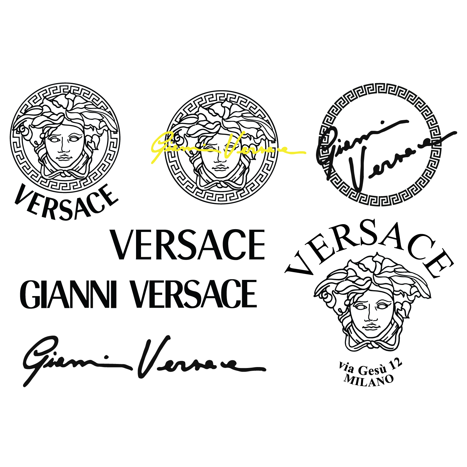 Versace ロゴ看板 Versace ロゴ看板