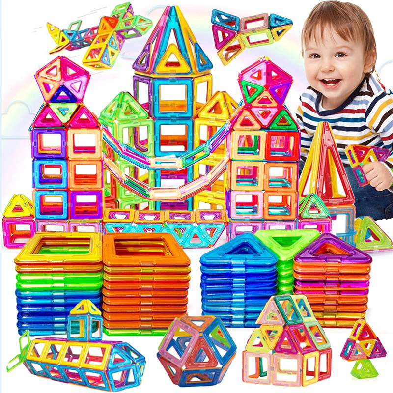 Magnetic Building Blocks DIY Magnets Toys For Kids Designer - Inspire ...