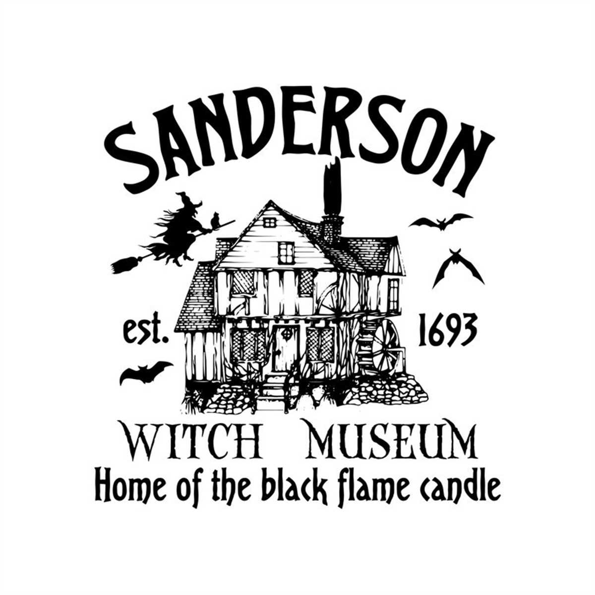 Sanderson Witch Museum, Home of the Black Flame Candle, Est. Inspire