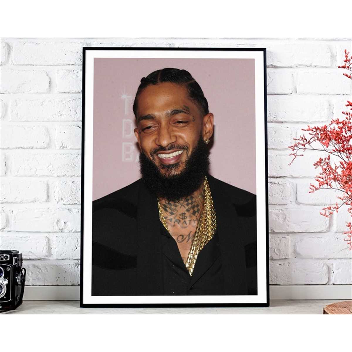 American Rapper Nipsey Hussle Poster, Nipsey Hussle Rapper P Inspire
