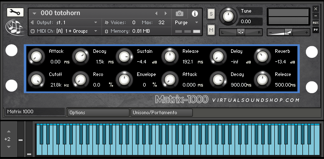Oberheim Matrix 1000 Kontakt Library - Inspire Uplift