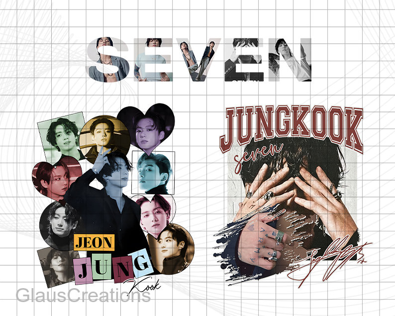 Jungkook Seven bundle Png, Jungkook First Solo Album Png, Bt | Inspire