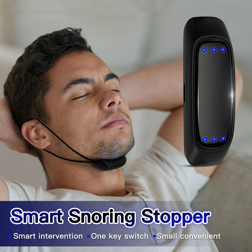 Snoring Detector Smart Anti Snoring Device EMS Pulse Stop Snore Portable Comf | Inspire ...