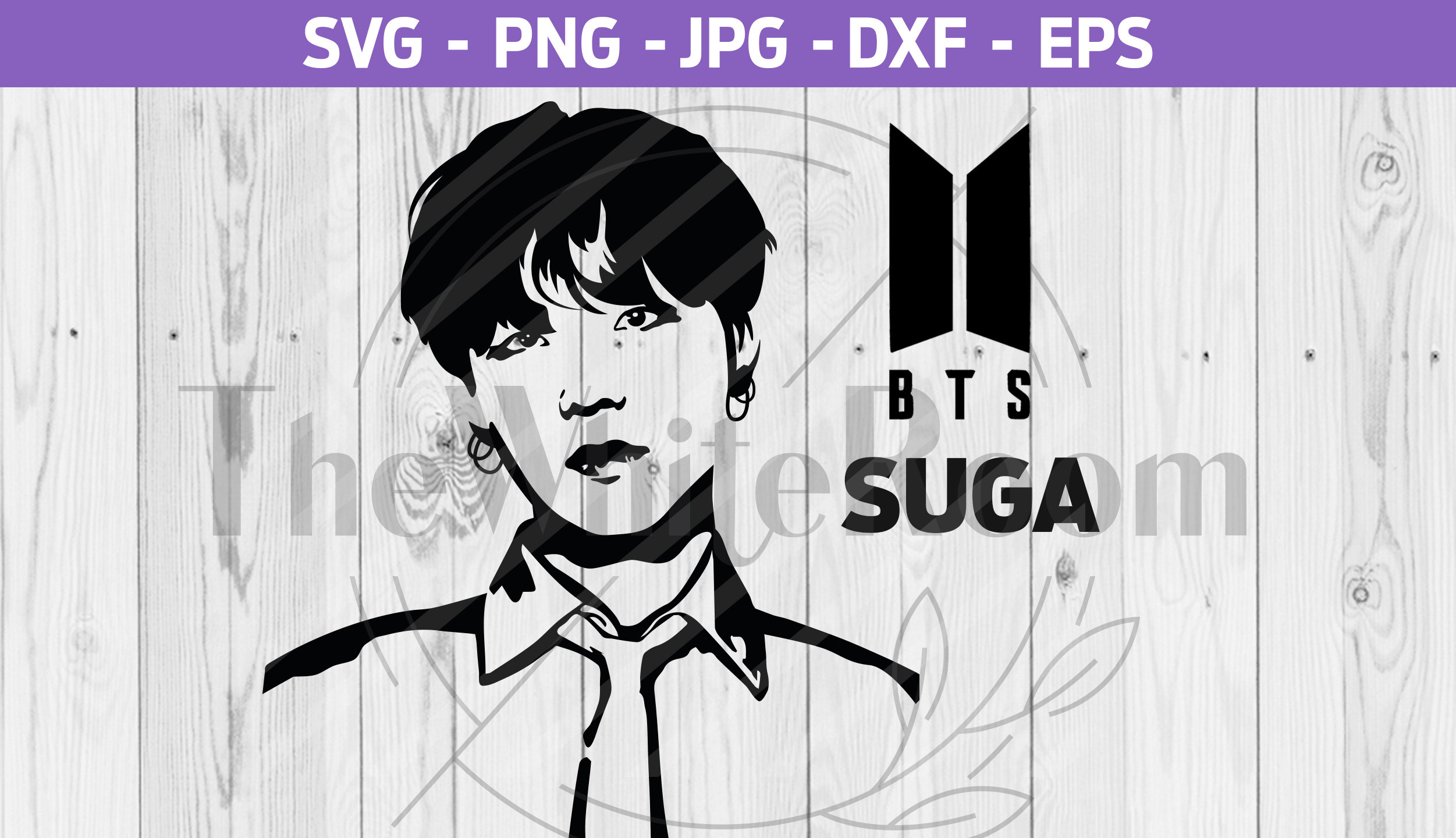 Bts Suga Svg | Inspire Uplift