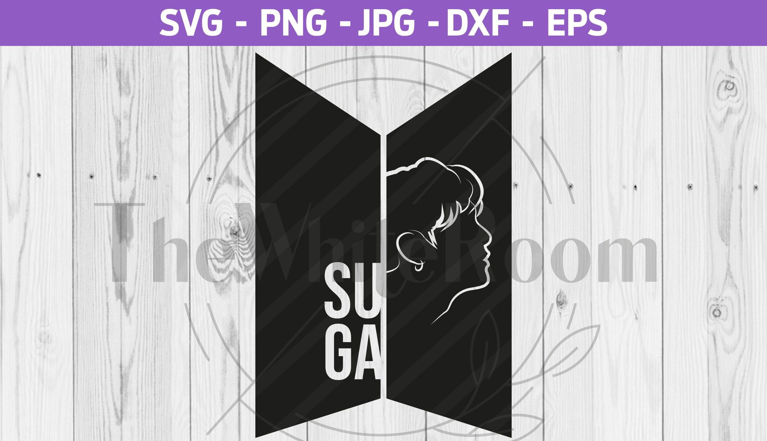 BTS Suga SVG - BTS cut file - Bts logo, Instant download, di | Inspire ...