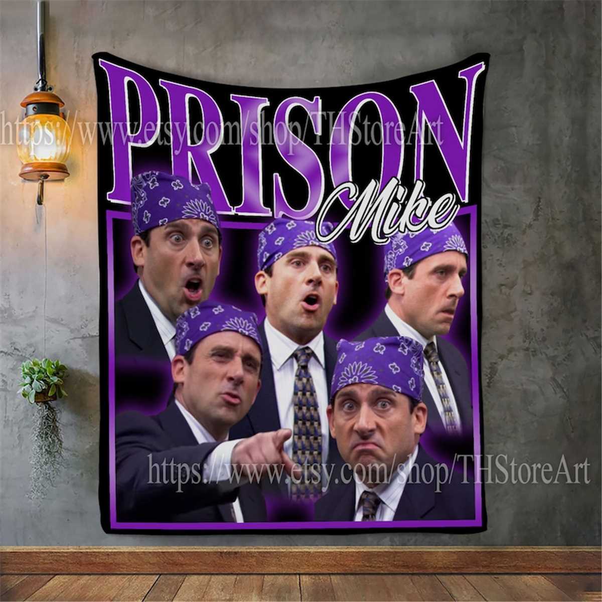 Prison Mike Blanket, Prison Mike Photo Blanket, Prison Mike Inspire Uplift
