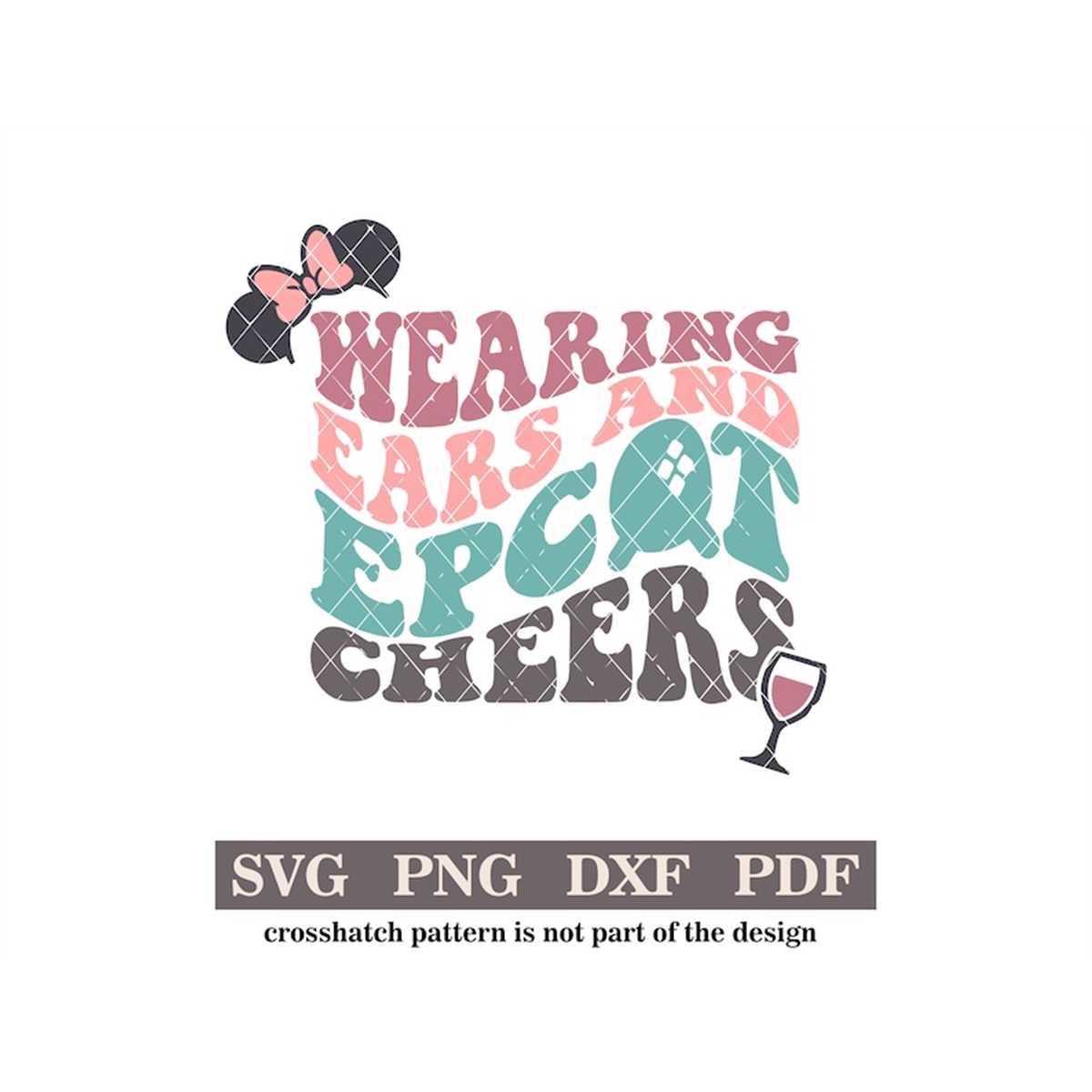 Cheers and Ears, svgpngpdfdxf Inspire Uplift