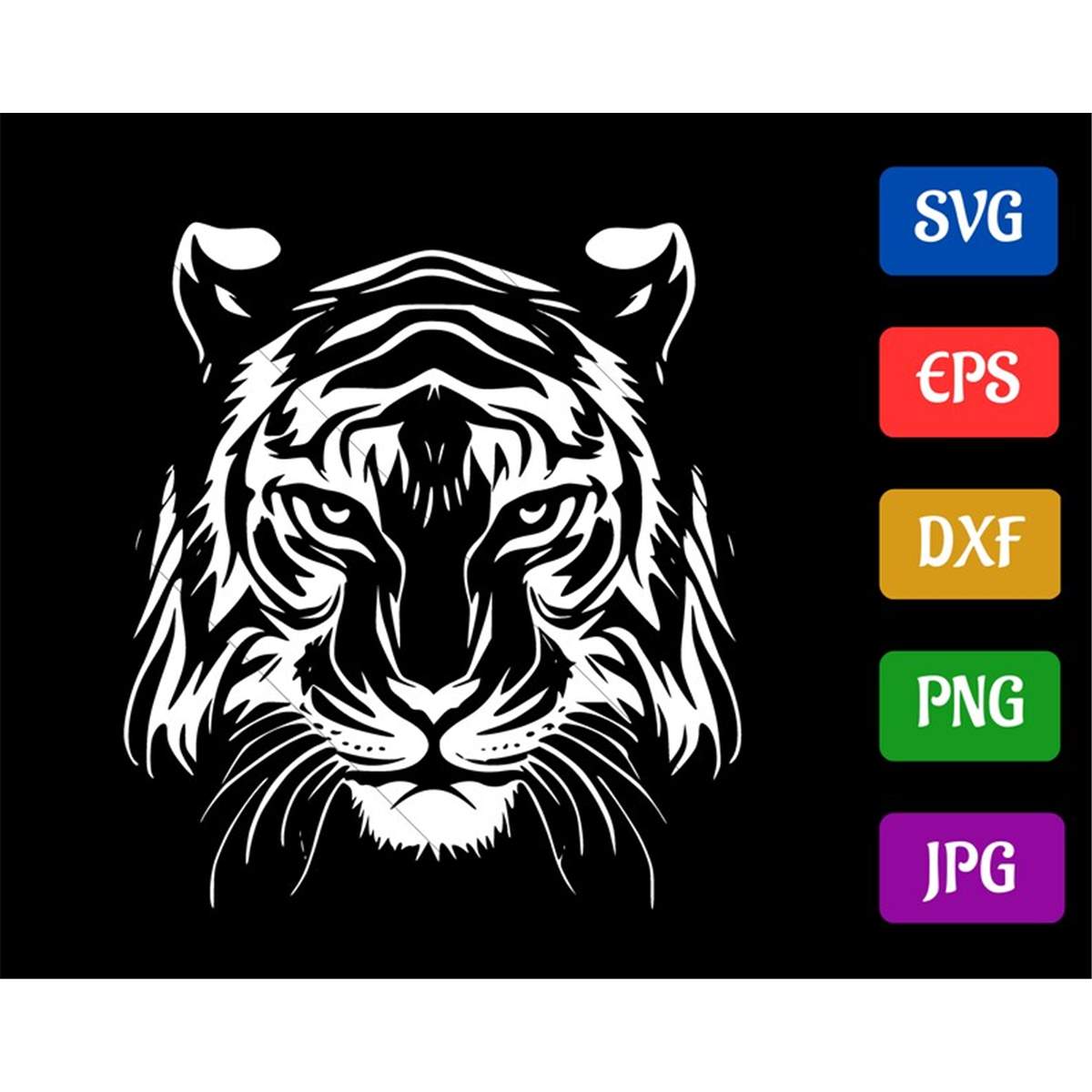Tigers SVG HighQuality Vector Cut file for Cricut svg Inspire