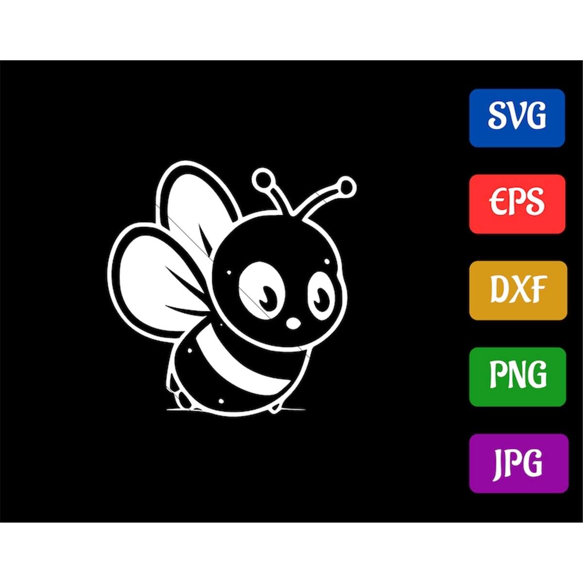 Bee SVG HighQuality Vector Cut file for Cricut svg ep Inspire