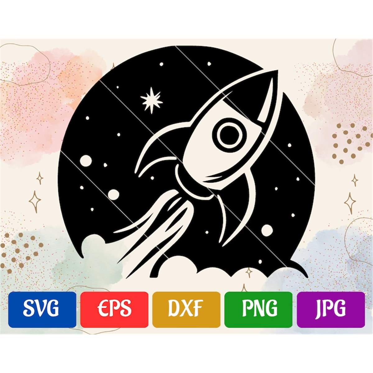 Space | svg - eps - dxf - png - jpg | High-Quality Vector | - Inspire ...