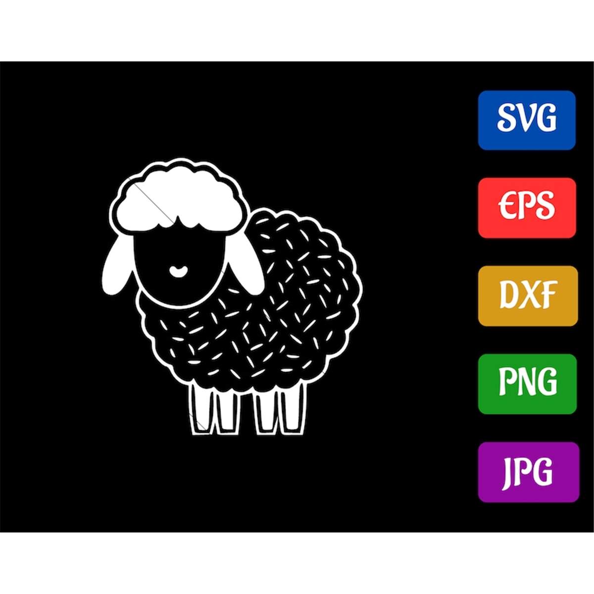 Sheep SVG HighQuality Vector Cut file for Cricut svg Inspire