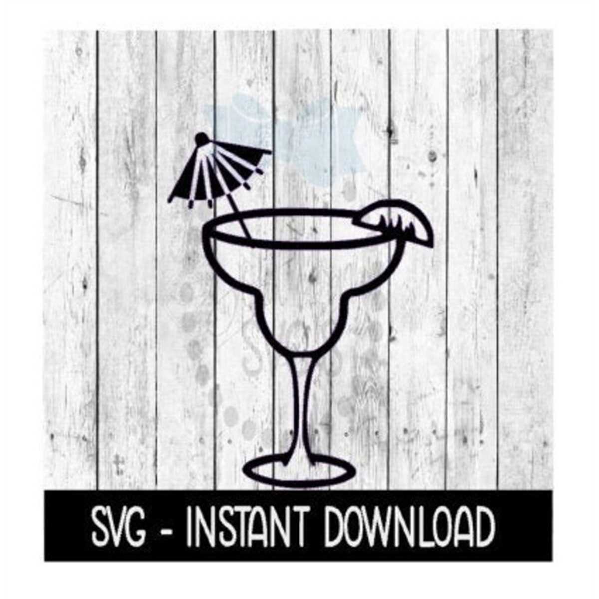 Margarita Glass SVG, Vacation Margarita Glass SVG Files, Ins Inspire