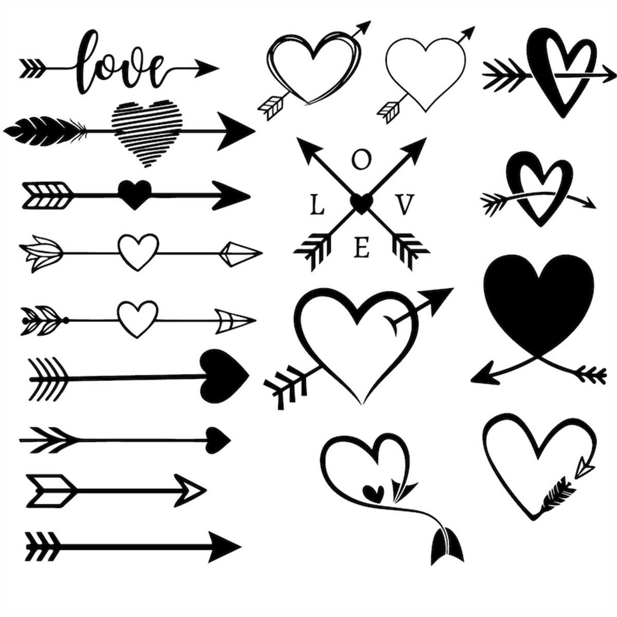 arrow-svg-bundle-arrow-cut-file-arrow-clipart-boho-tribal-ar-inspire