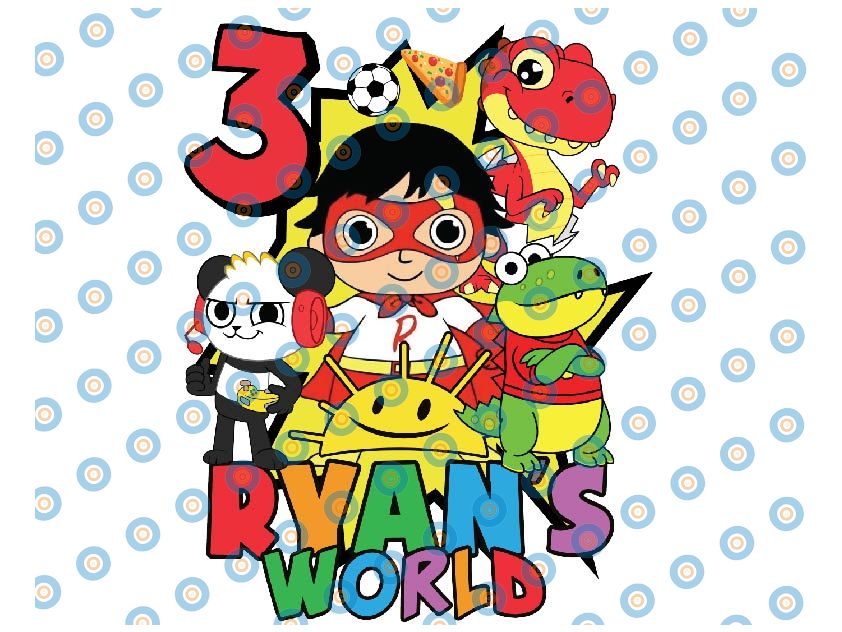 Ryans World Personalized Birthday Png, Ryans World Custom, R | Inspire