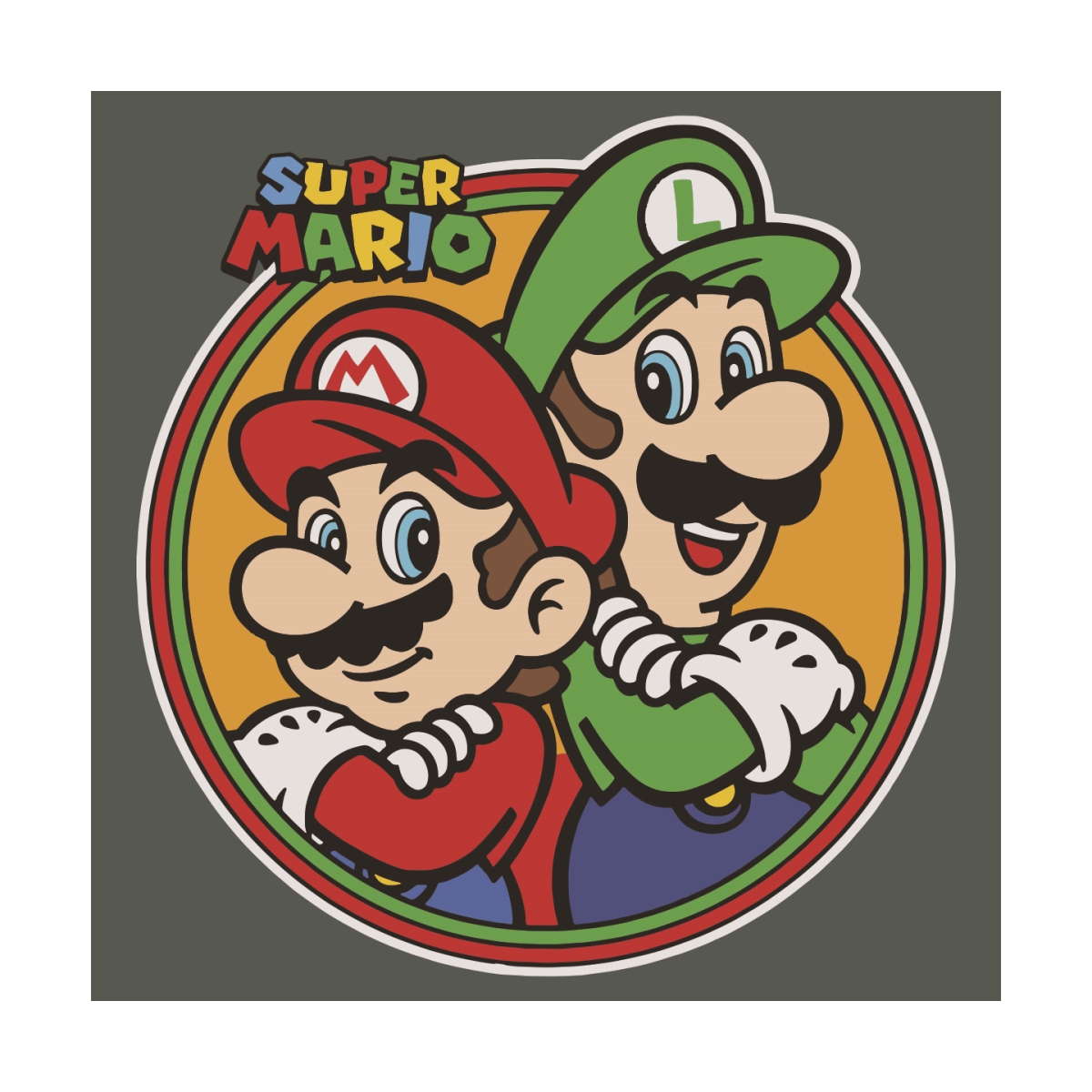 Super Mario Svg, Trending Svg, Mario Svg, Luigi Brothers Svg - Inspire