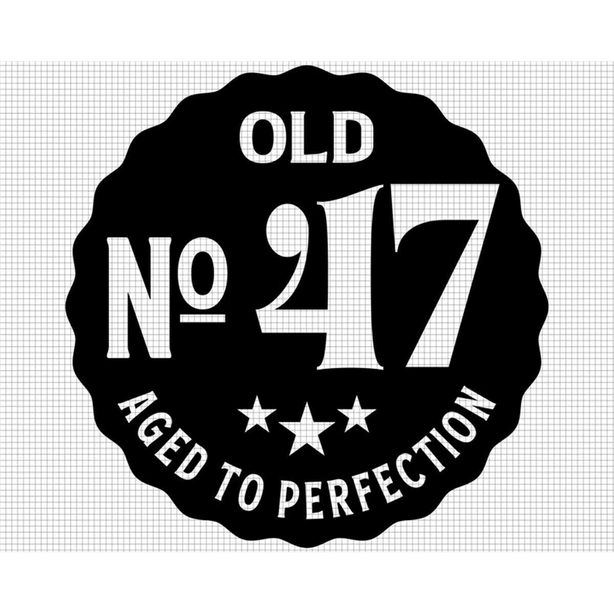 Old Number 47 Svg, Aged to Perfection Svg, Digital Download, | Inspire ...