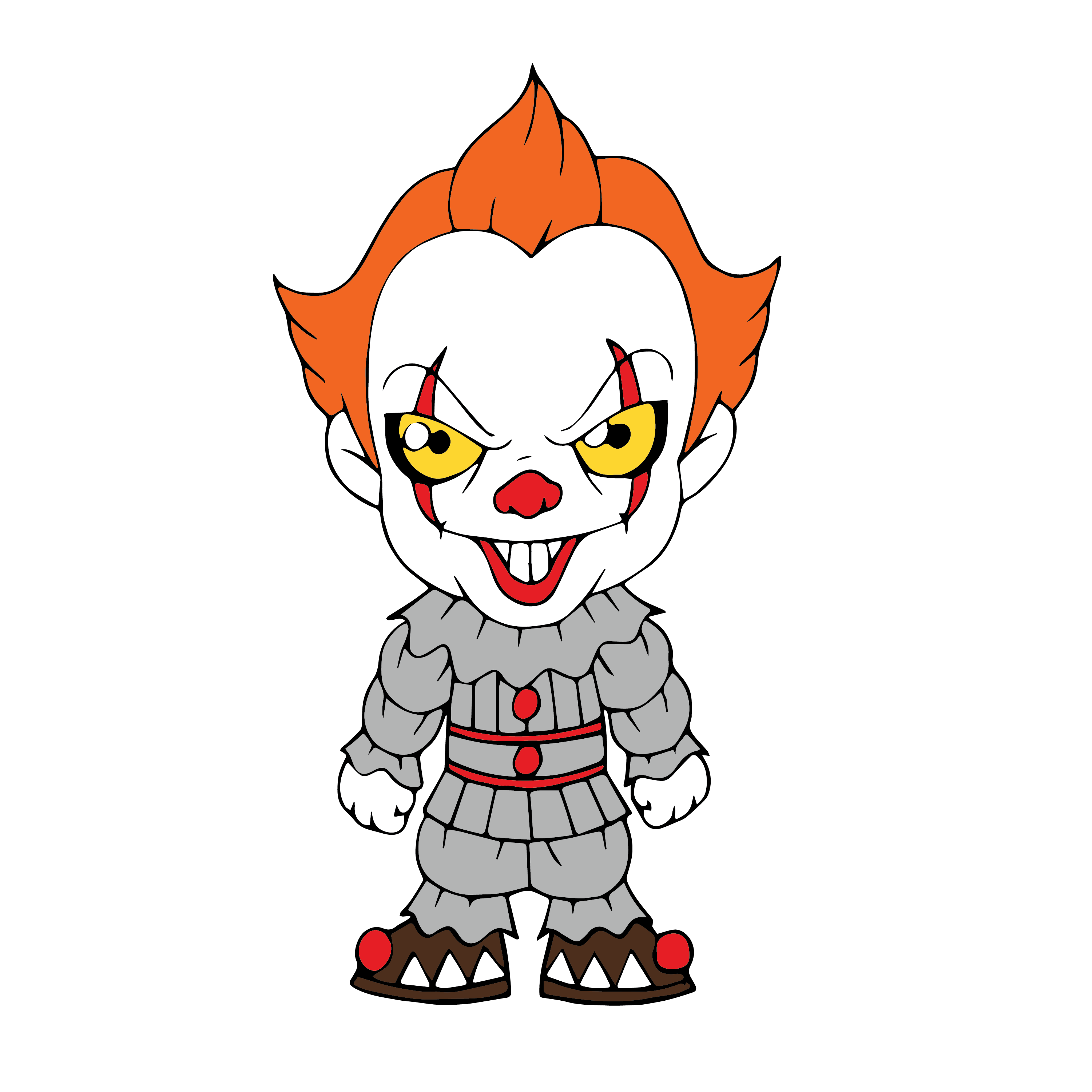 Horror Movie SVG, Chibi Horror Movie Characters SVG, Hallowe - Inspire ...