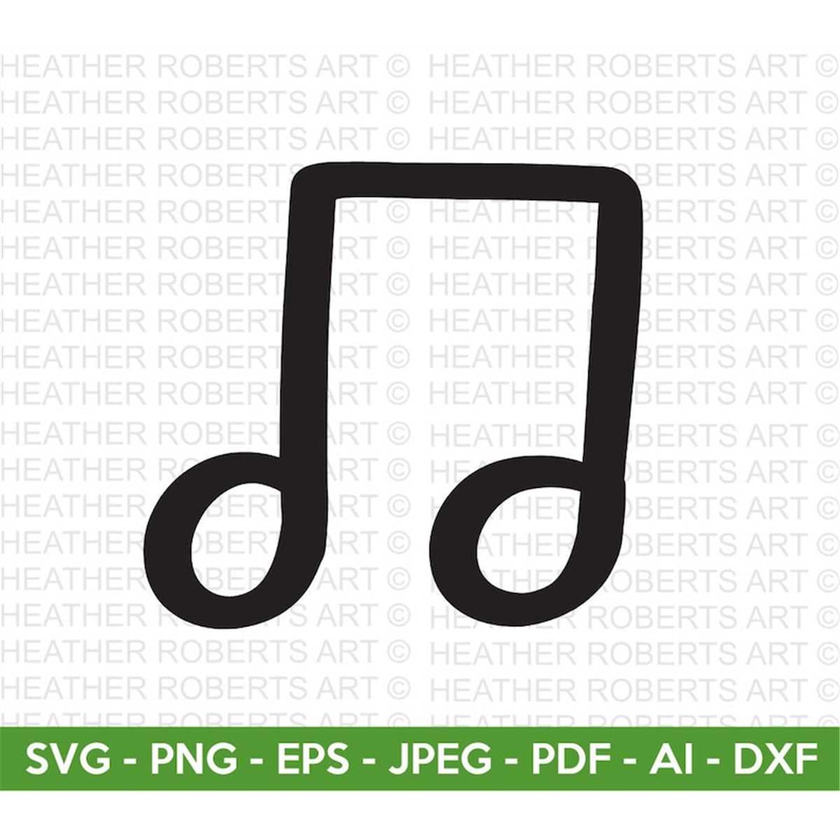 Musical Note SVG, Music Icon svg, Beamed Music Icon, Music N | Inspire ...