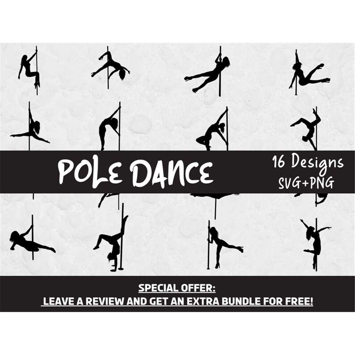 Pole Dance Svg Bundle, Silhouette Svg, SVG Files for Cricut, Inspire