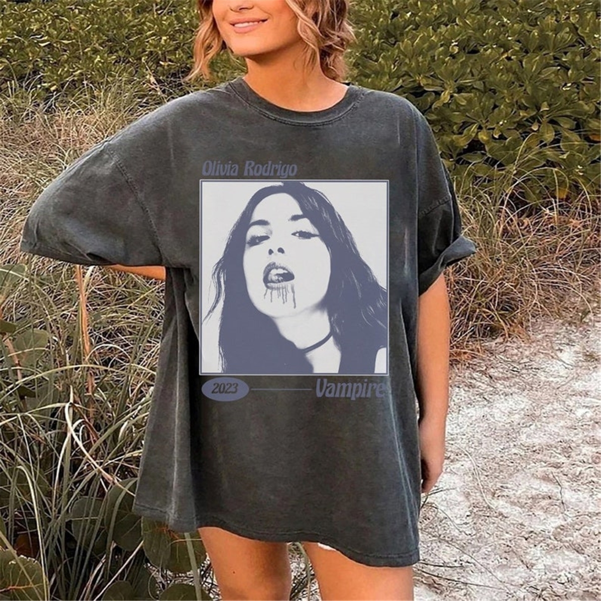 Vintage Olivia Rodrigo T-Shirt, Olivia Rodrigo Vampire Shirt - Inspire ...