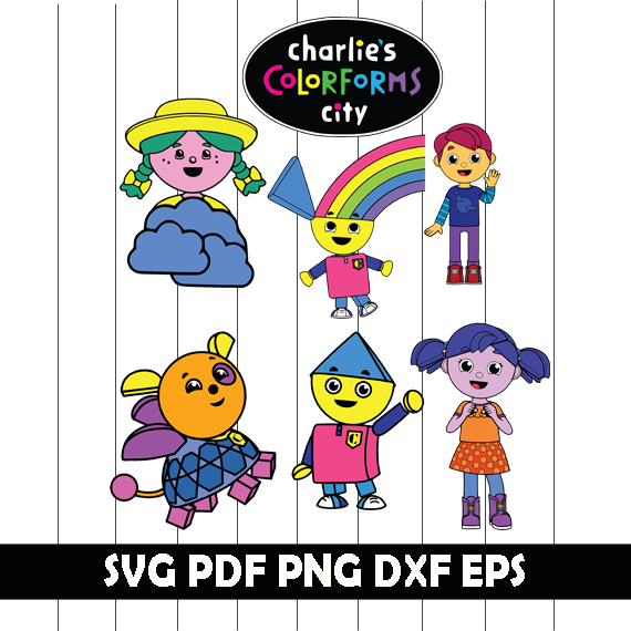Charlies Colorform City Svg, Charlies Colorform City Clipart | Inspire ...