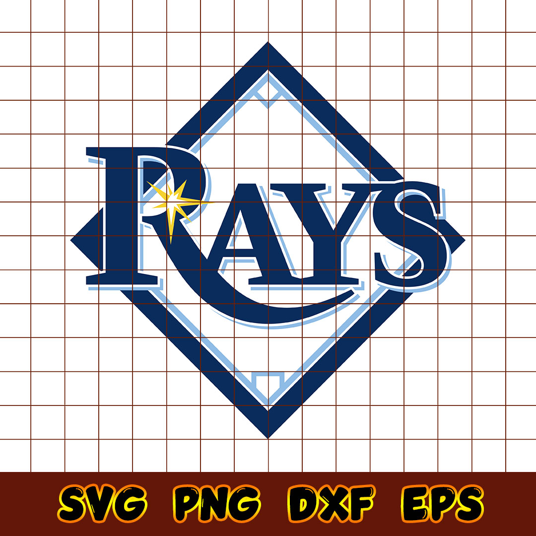 Logo Tampa Bay Rays Svg, Tampa Bay Rays Svg, MLB Logo Svg, S | Inspire ...
