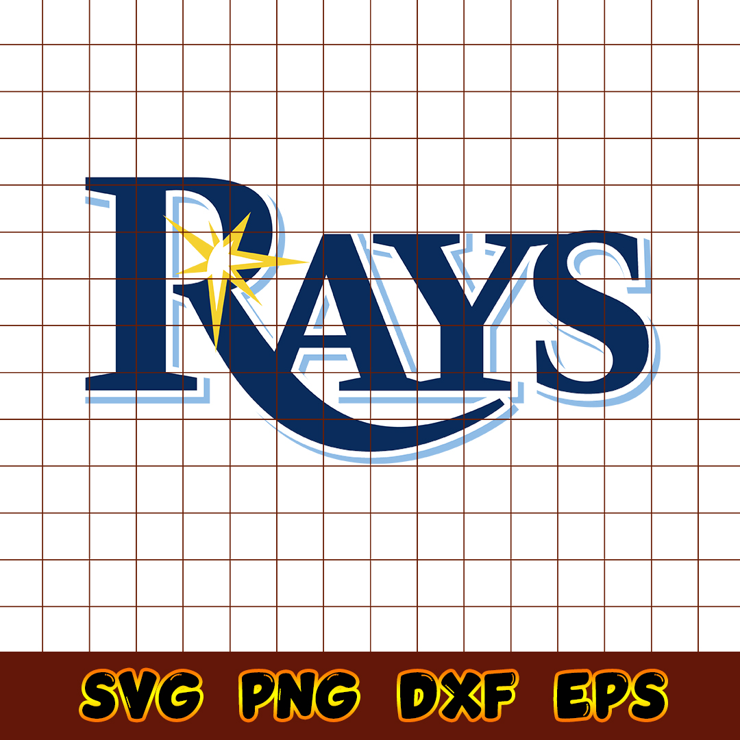 Tampa Bay Rays Team Logo Svg, Tampa Bay Rays Svg, MLB Logo S | Inspire ...