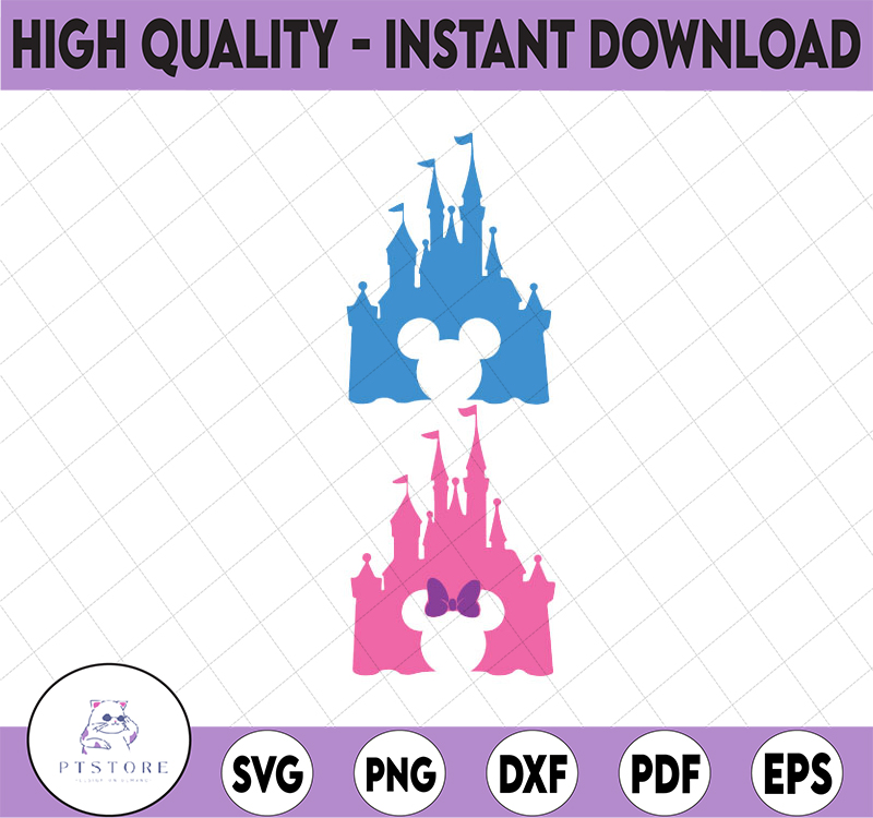 Disney castle svg, disney svg, mickey mouse svg, svg files f | Inspire ...