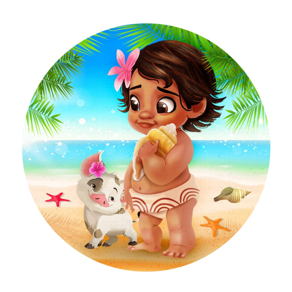 Cupcake Topper Png, Moana Png, Moana Princess Disney Png, Ba - Inspire