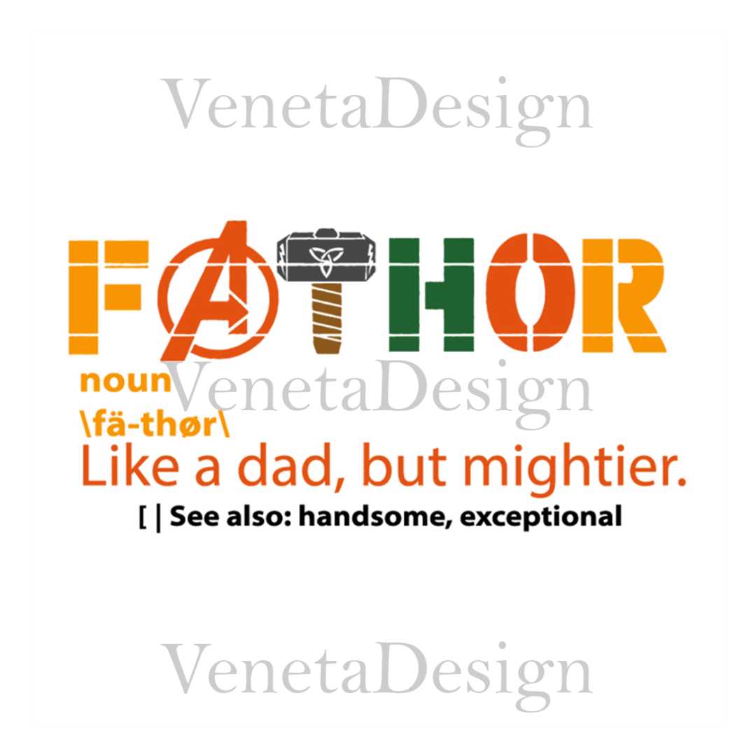 Fathor ,SVG Files For Silhouette, Files For Cricut, SVG, DXF - Inspire