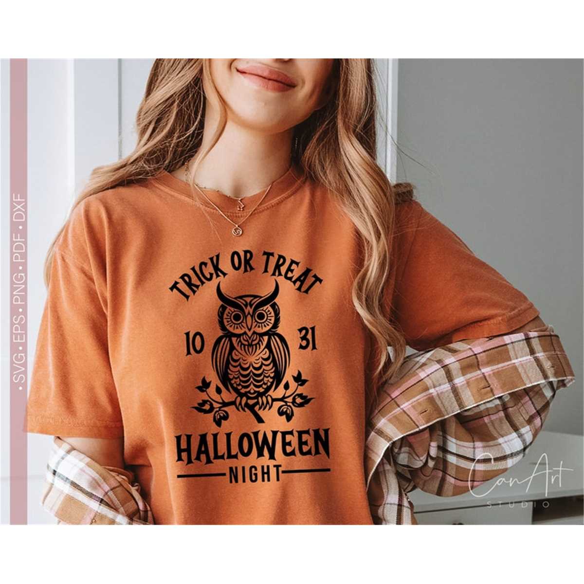 Trick Or Treat Svg Png, Halloween Night Svg, Spooky Season C - Inspire