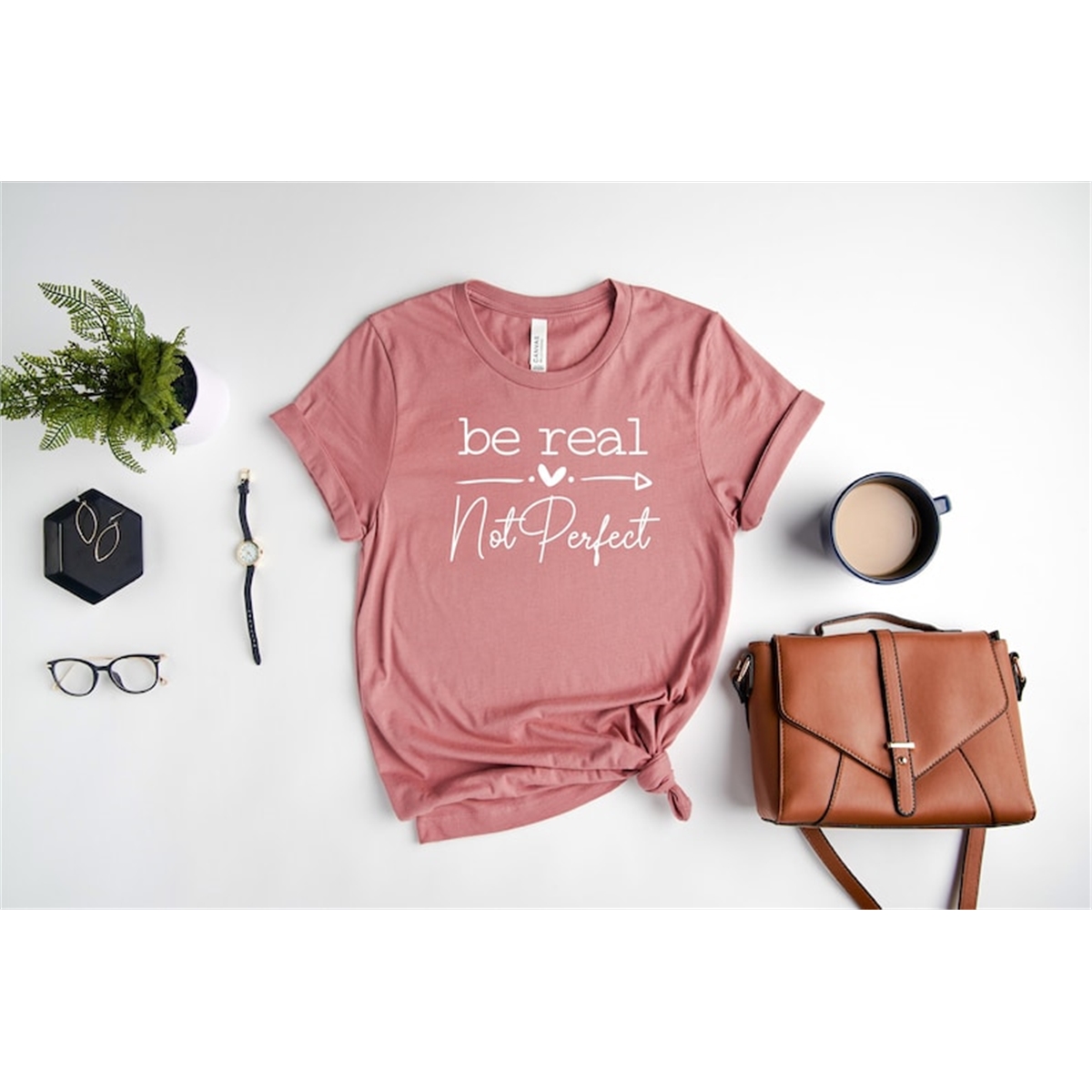 Real Not Real Motivational Shirt - Be Real Not Perfect Shirt- Positivity T | Inspire ...