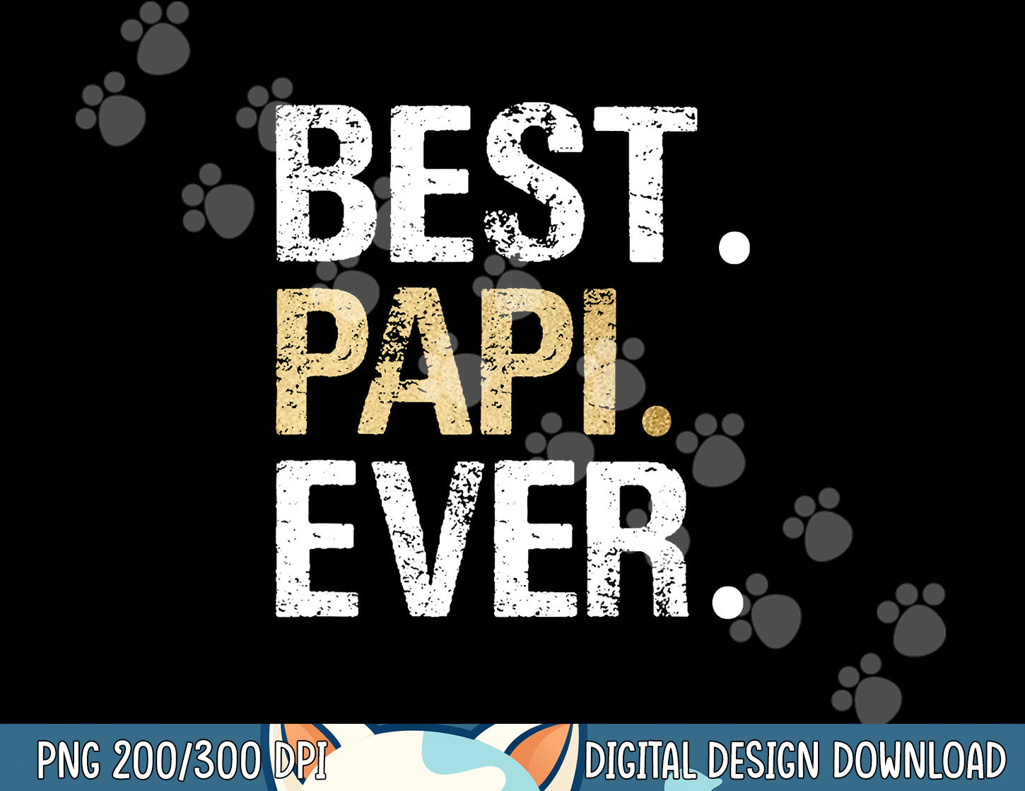 Papi Gift from Granddaughter Grandson Best Papi png, sublima | Inspire ...