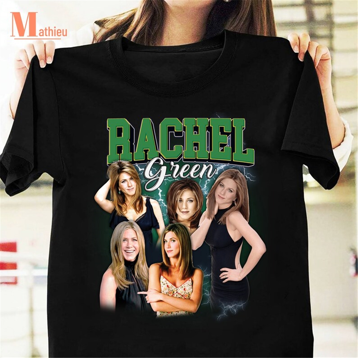 Rachel Green Homage Vintage T-Shirt, Friends TV Series Shirt