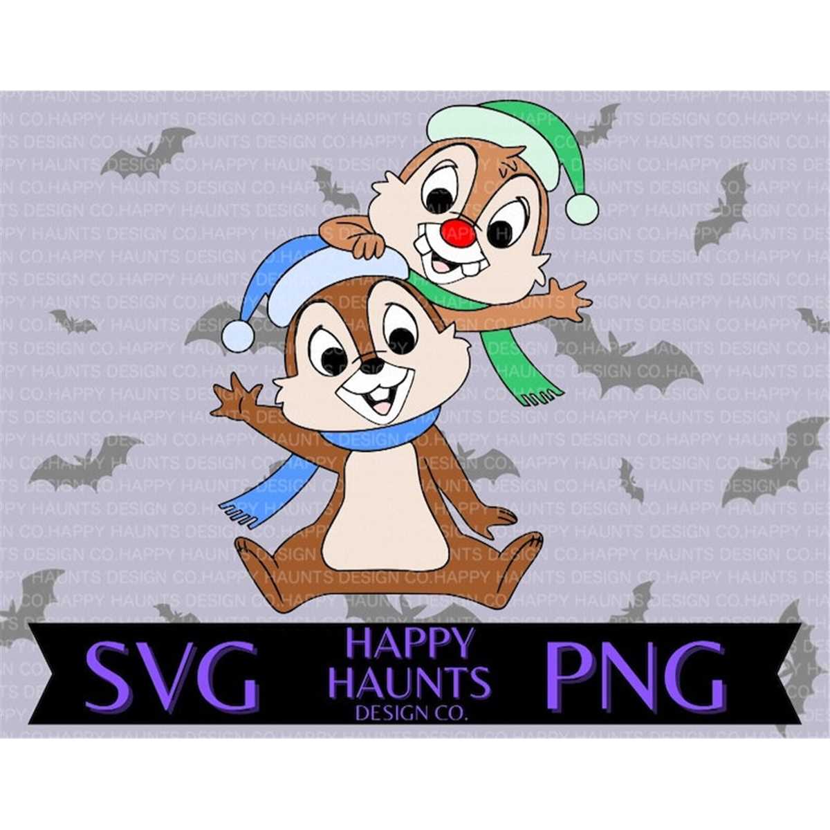 Easy Cut File Christmas chipmunks SVG, easy cut file for Cricut, Layered b | Inspire ...