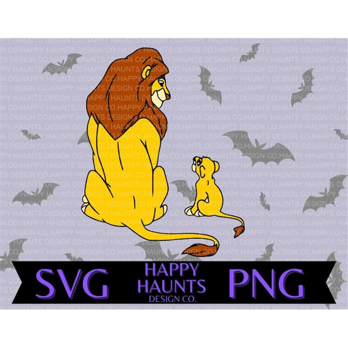 Easy Cut File Lion king SVG, easy cut file for Cricut, layered by colour | Inspire Uplift