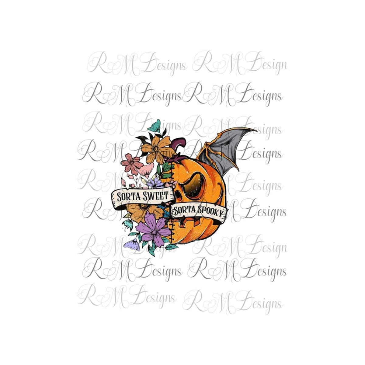 Sorta Sweet, Sorta Spooky Half Pumpkin bat wing png, Half Fl | Inspire ...