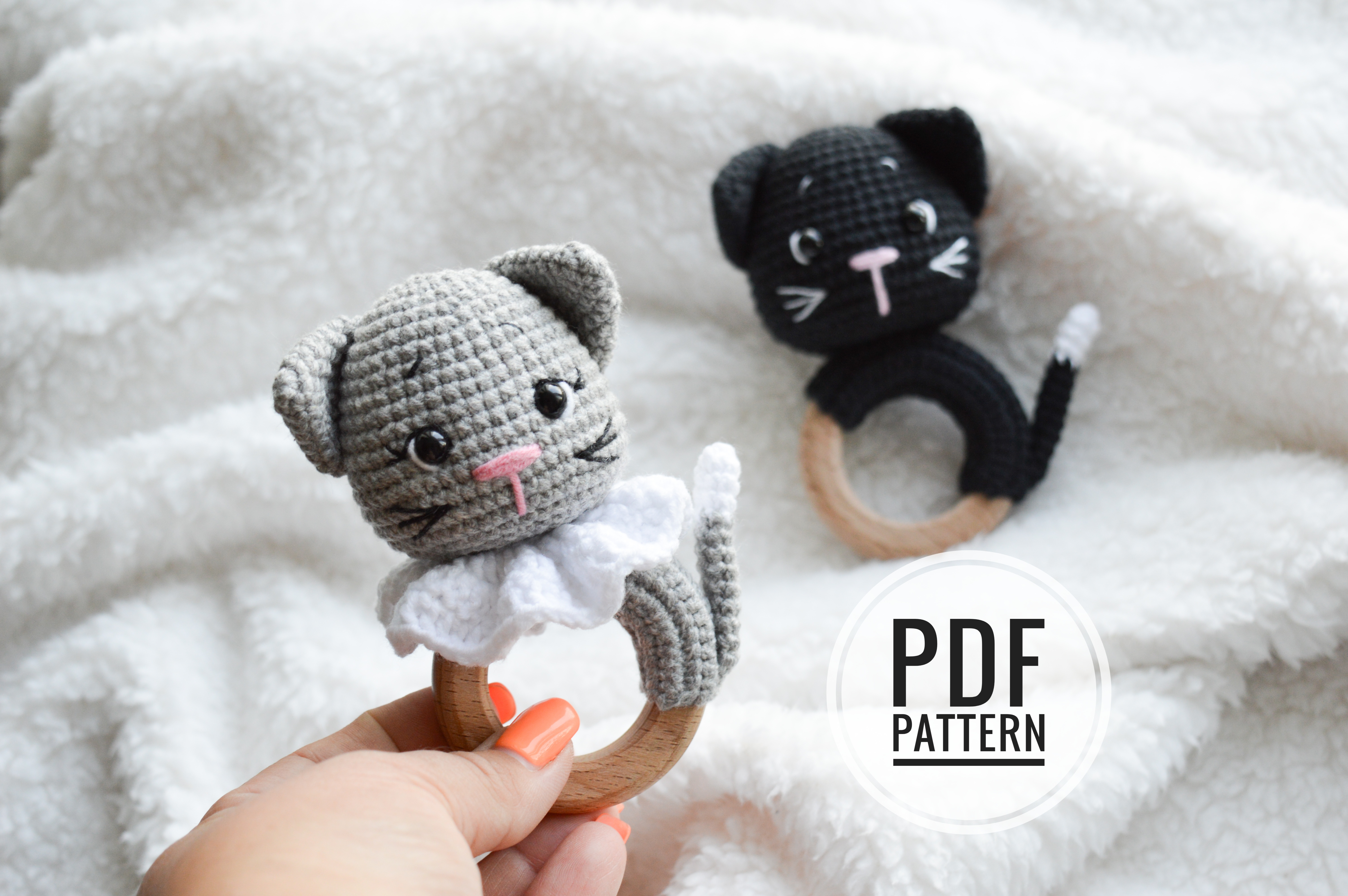 Crochet Exploding Kitten Cat crochet pattern, the kitty crochet rattle easy patterns | Inspire ...