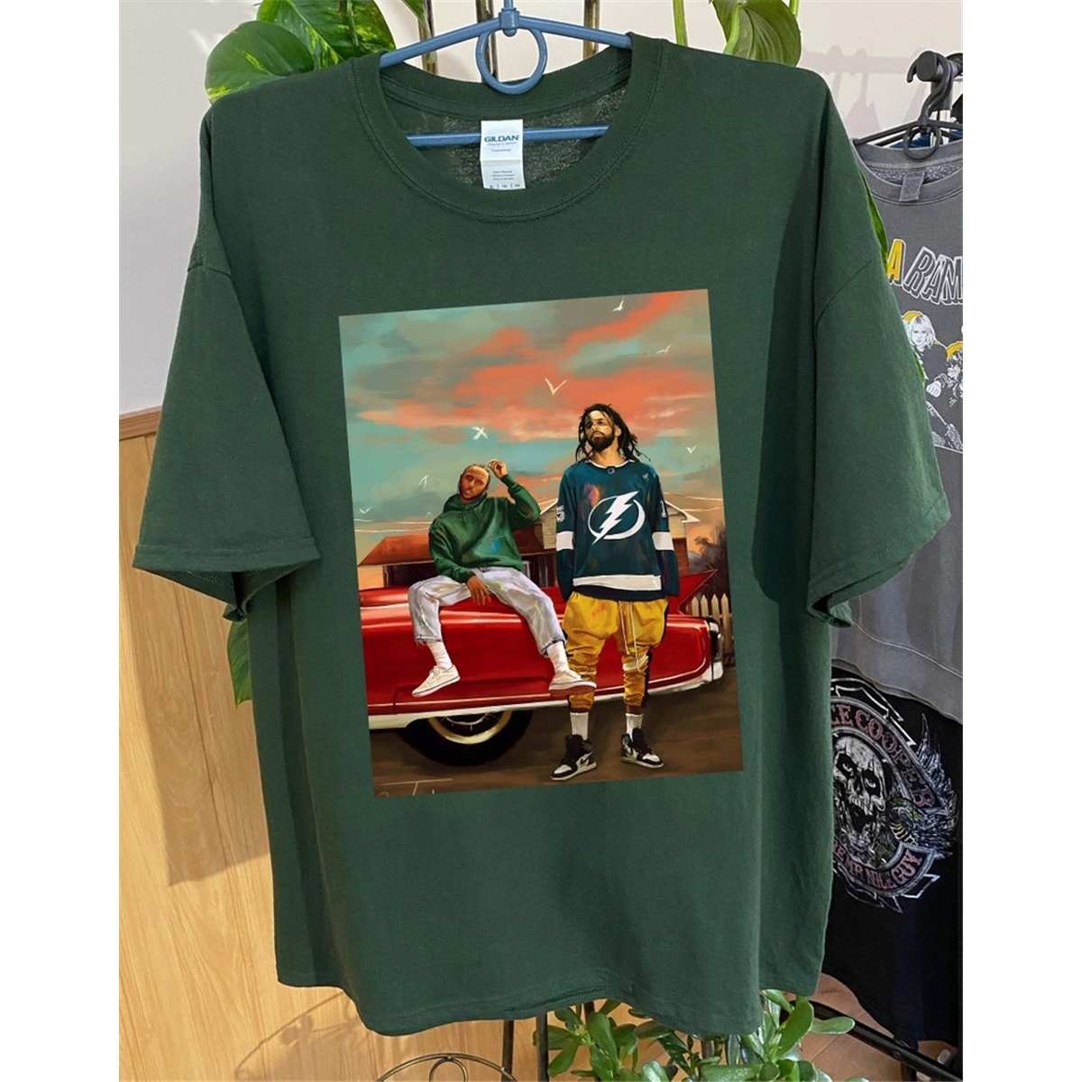 Kendrick Lamar T Shirts Old Loose Short Sleeves