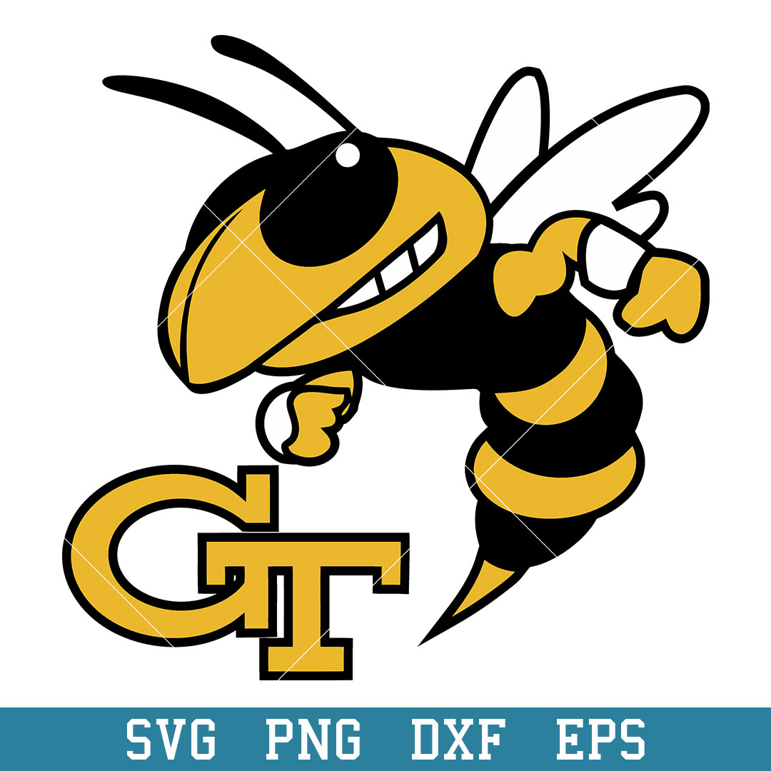 Georgia Tech Yellow Jackets Logo Svg, Georgia Tech Yellow Ja