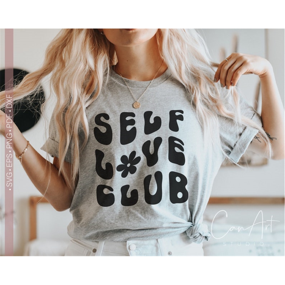 Self Love Club Svg, Mental Health Svg for Shirts, Positive, | Inspire ...
