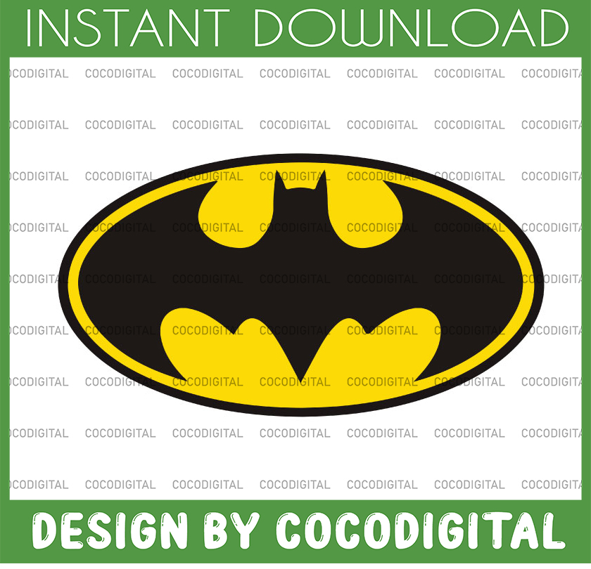 Batman Svg, Batman DC Svg, Batman Logo, Batman Clipart,Silho - Inspire