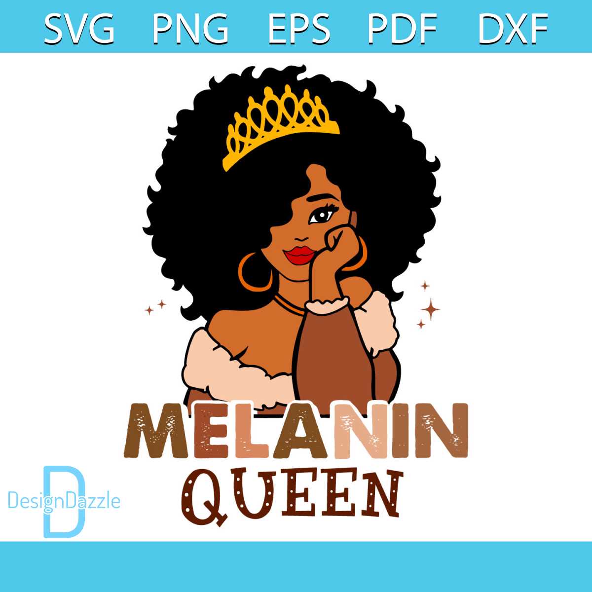 Melanin Queen Png, Beautiful Black Women Png, Afro Queen Png - Inspire ...