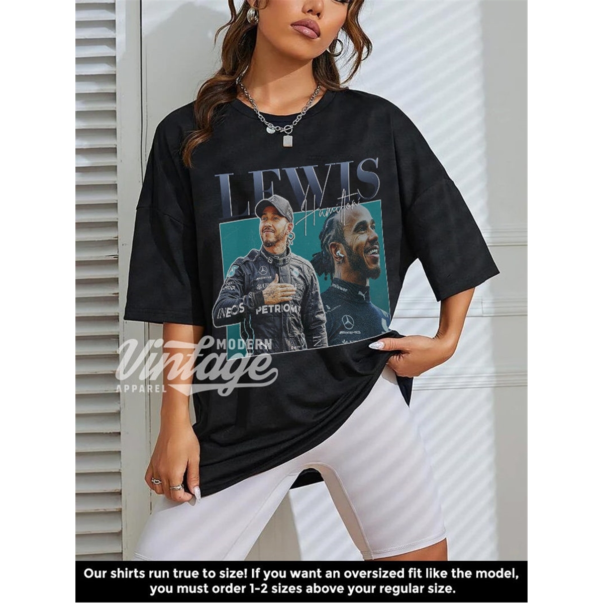 Lewis Hamilton Shirt, Formula One Simple shirt, Classic 90s 