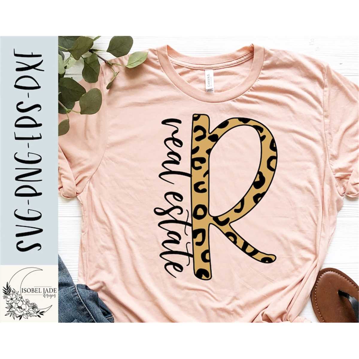 real estate leopard svg, Realtor svg, Leopard print svg, Shi Inspire